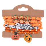 Halloween Alloy Charm Bracelet