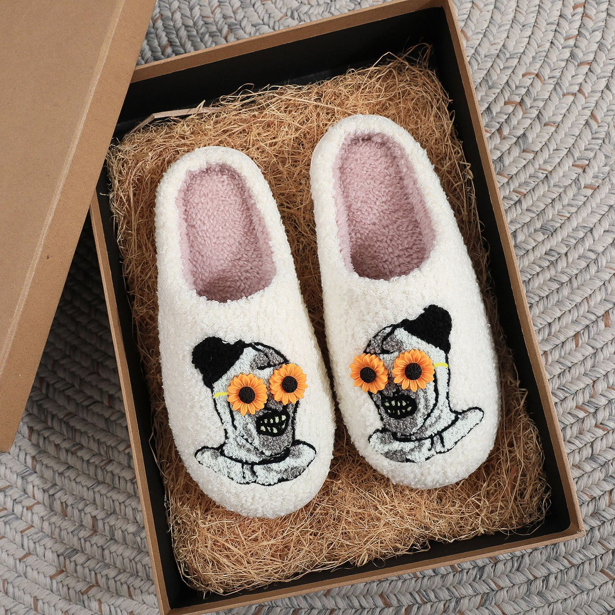 Halloween Novelty Plush Slippers