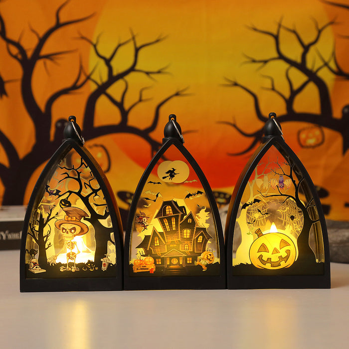 Halloween Handheld LED Pumpkin Lantern