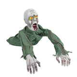 Halloween Sound-Activated Crawling Ghost Prop