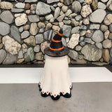 Halloween Ghost Pumpkin Resin Ornament