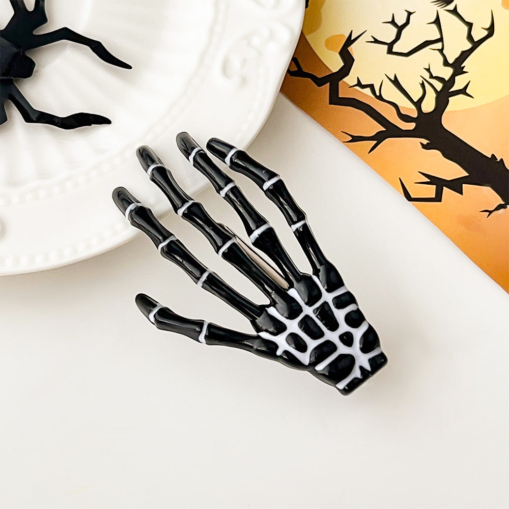 Halloween Skeleton Hand Hair Clip