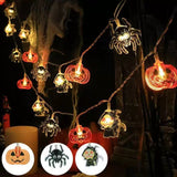 Halloween Battery-Operated String Lights