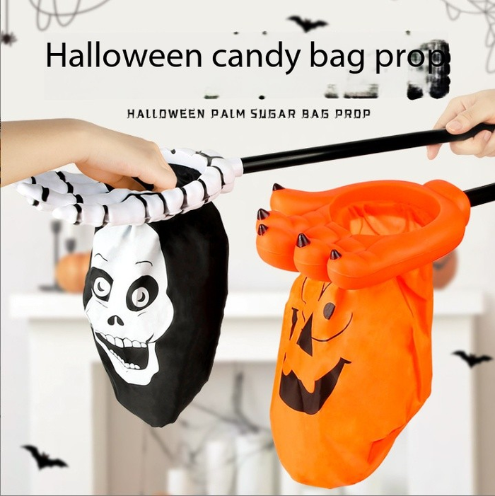 Halloween Trick-or-Treat Candy Bag - Plastic
