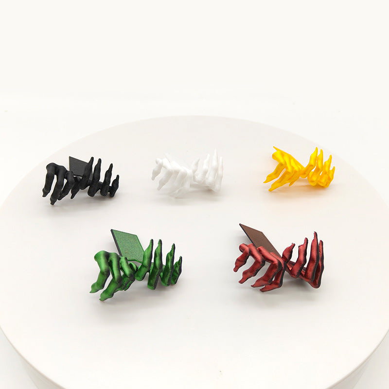 Halloween Demon Hand Bookmark - 3D Printed