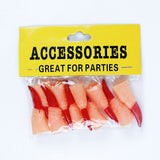 Halloween Witch Nail and Zombie Finger Costume Props - Vinyl