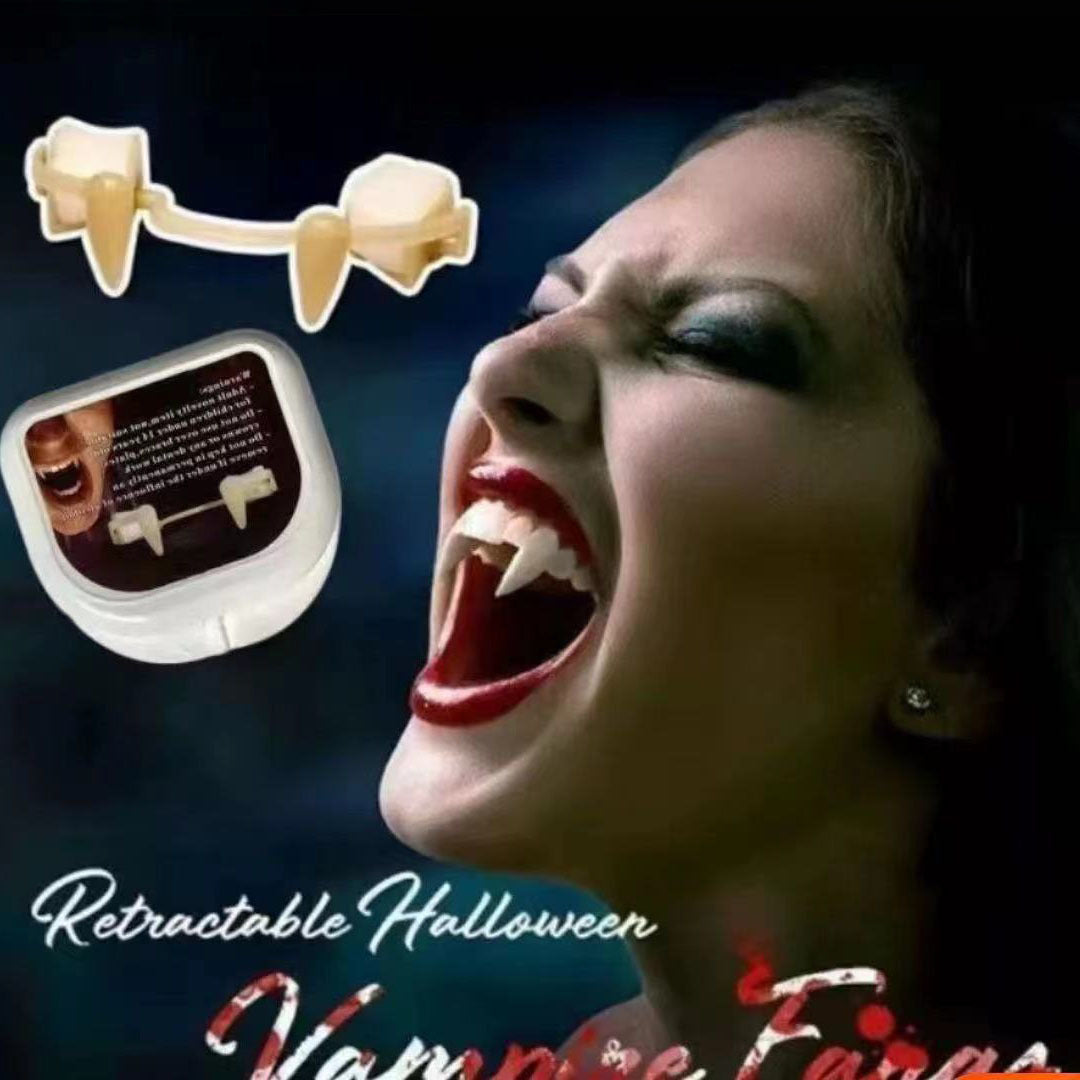 Halloween Vampire and Zombie Costume Teeth - Plastic
