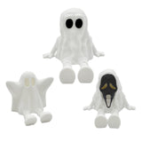 Halloween 3D Printed Articulated Ghost Figure - Plastic