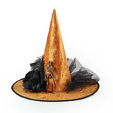 Halloween Witch Costume Hat - Polyester