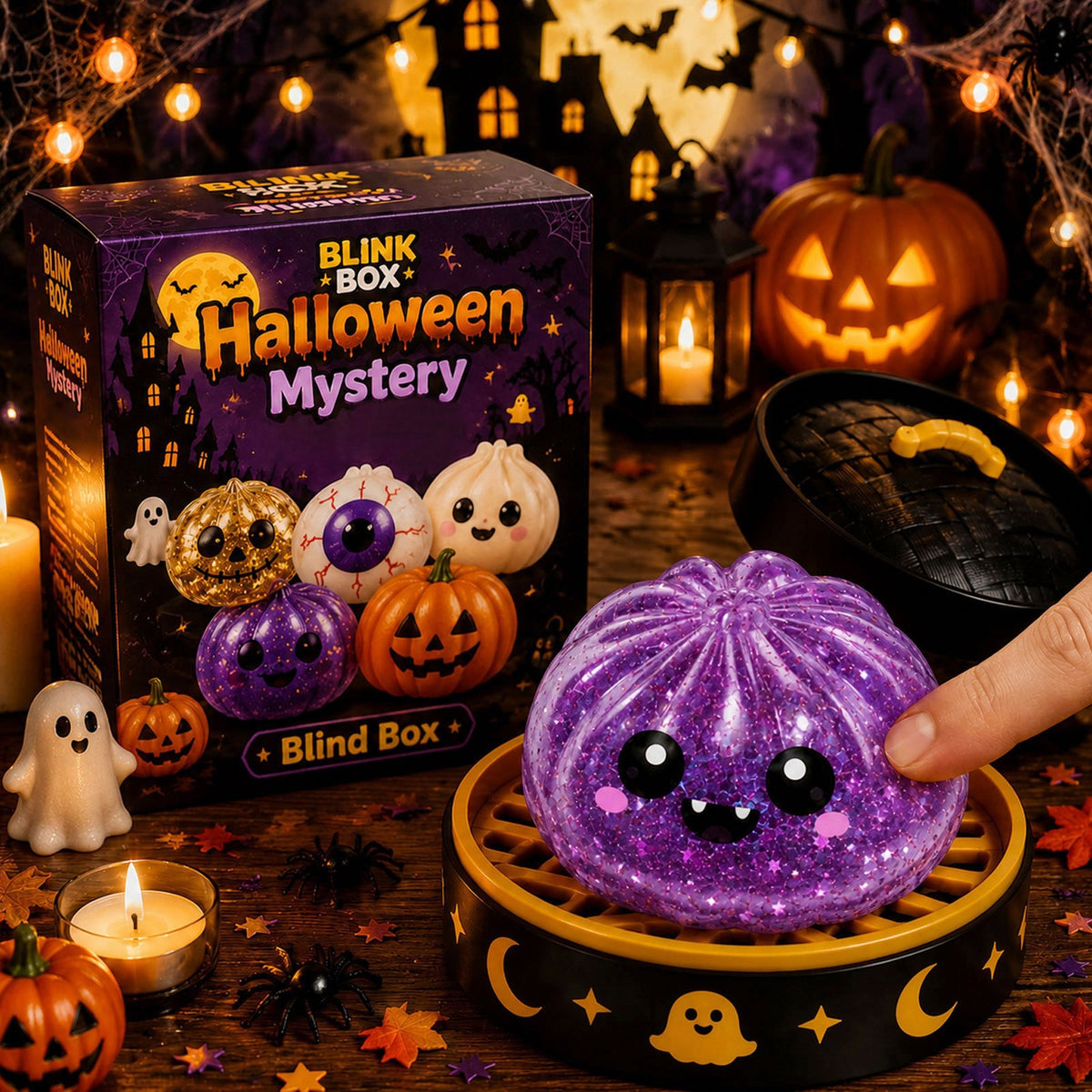 Halloween Squishy Toy Gift Box - TPR
