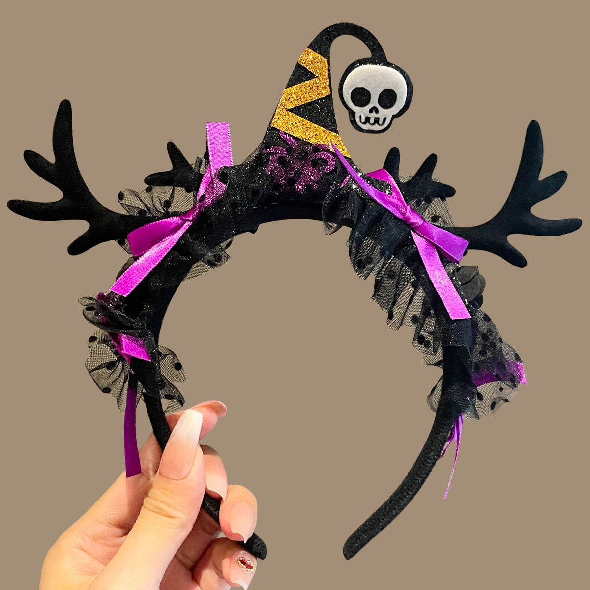 Halloween Pumpkin Headband and Hair Accessories
