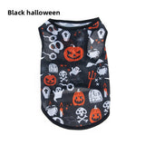 Halloween Pet Vest Pumpkin Print - Polyester