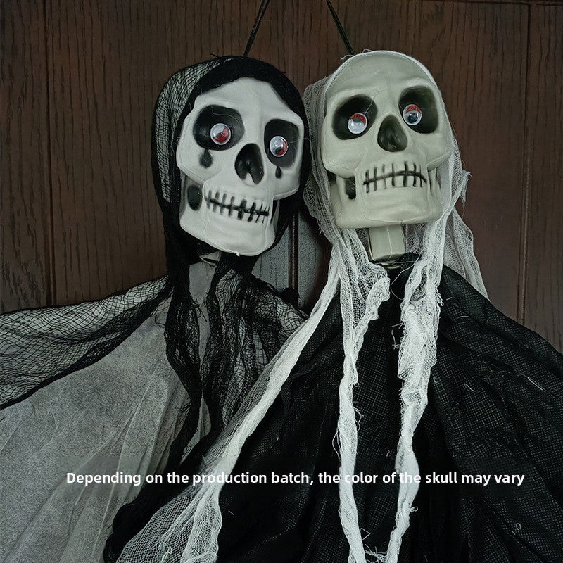 Halloween Hanging Ghost with Poseable Arms