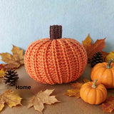 Halloween Fabric Pumpkin Decoration - Polyester