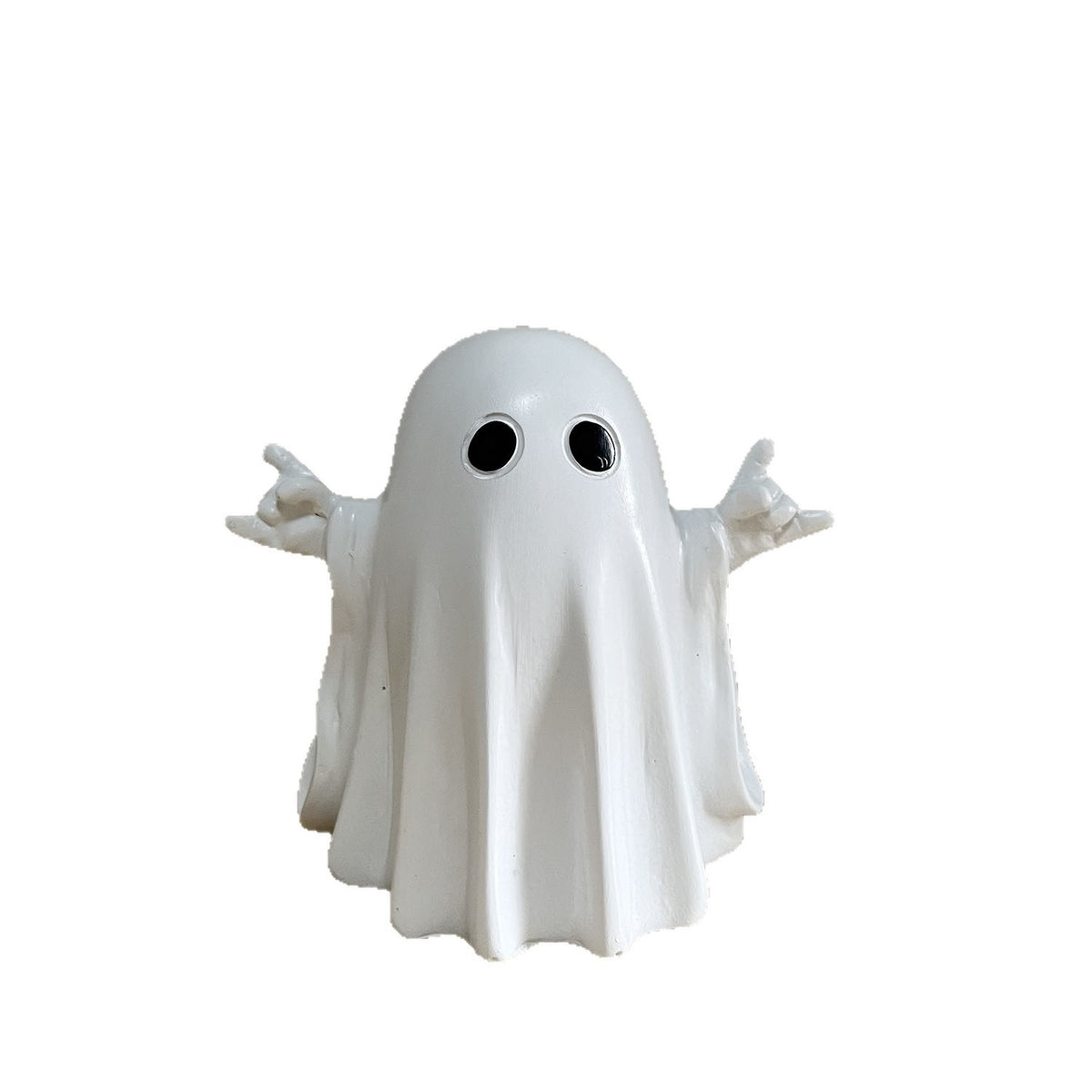 Halloween White Ghost Resin Ornament