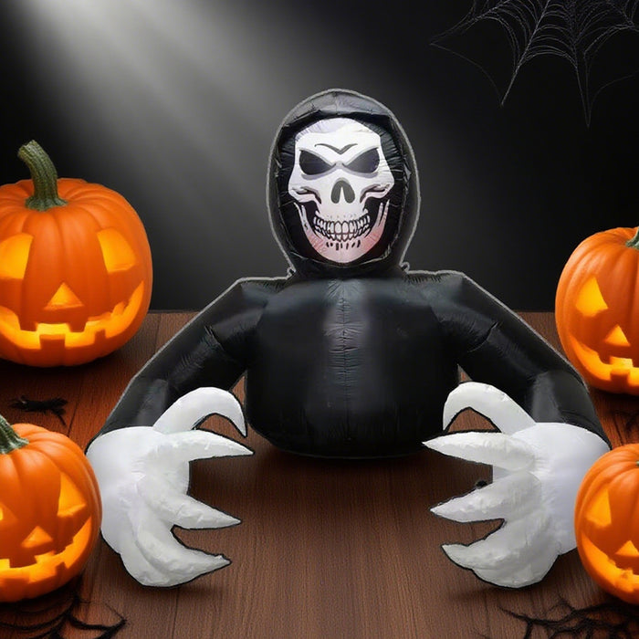 Halloween Inflatable Grim Reaper Decoration - 1.8 m