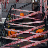 Halloween Blood-Effect Gauze Decoration - Fabric