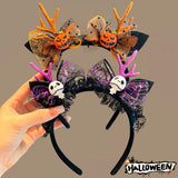Halloween Pumpkin Headband and Hair Accessories