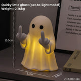 Halloween Reading Ghost Night Light