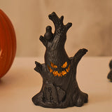 Halloween Ghost Tree Stump Night Light - Plastic