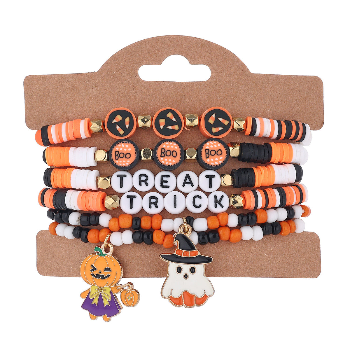 Halloween Alloy Charm Bracelet