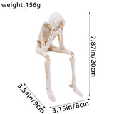 Halloween Skeleton Resin Decorations