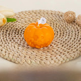 Halloween Pumpkin Face Candle