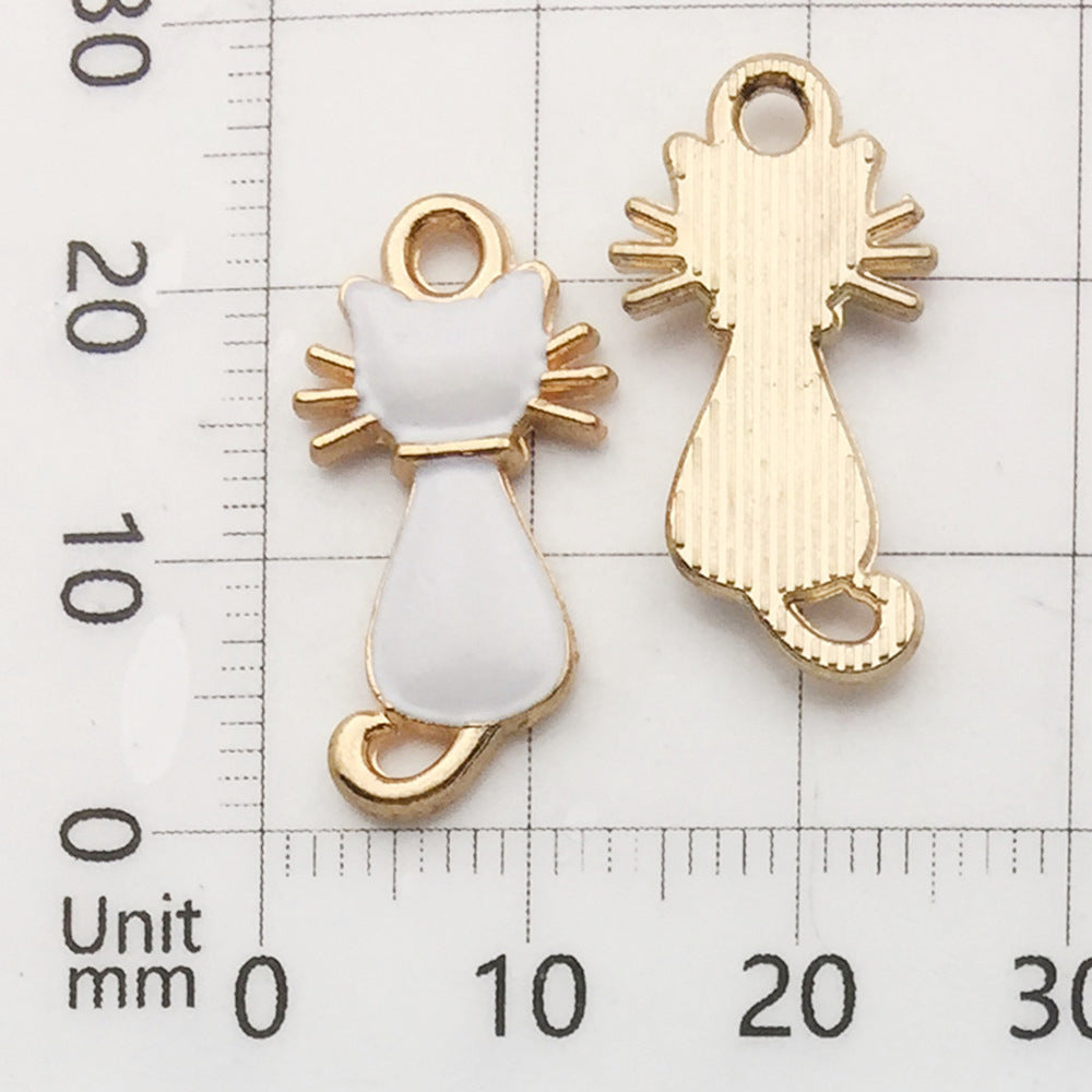 Halloween Enamel Jewelry Pendants - Alloy DIY Charms