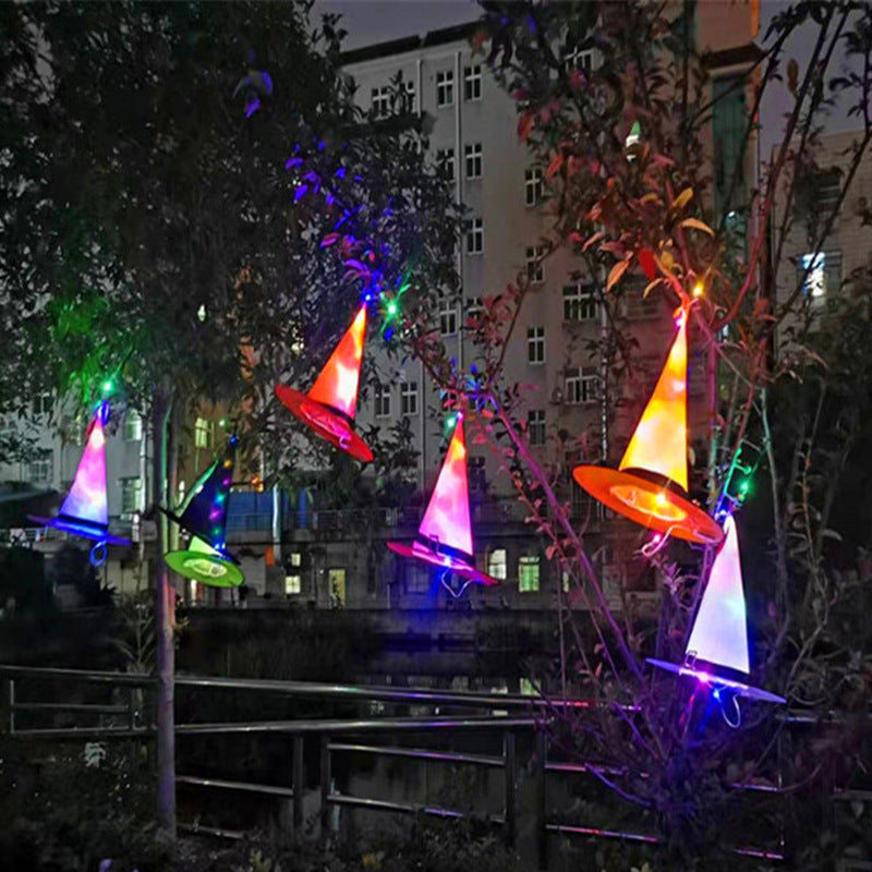 Halloween LED Witch Hat - Cloth