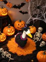 Halloween Porch Goose Costume - Black and Purple - Cloth