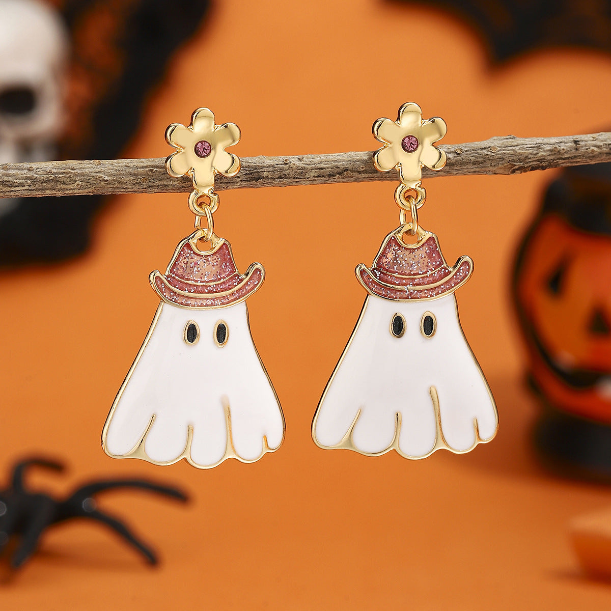 Cartoon Halloween Earrings Set