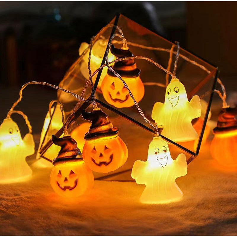 Halloween LED String Lights - Battery Box Power