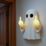 Halloween Middle Finger Ghost Night Light