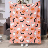 Halloween Printed Flannel Blanket