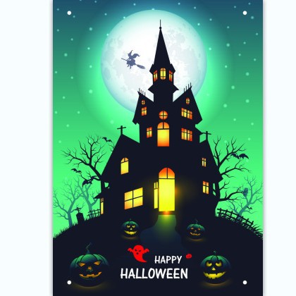 Halloween Photography Backdrop Cloth - Polyester