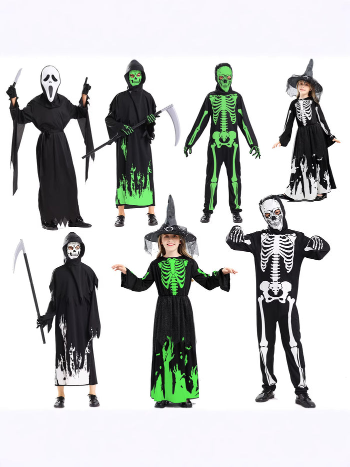 Halloween Glow-in-the-Dark Cosplay Costume