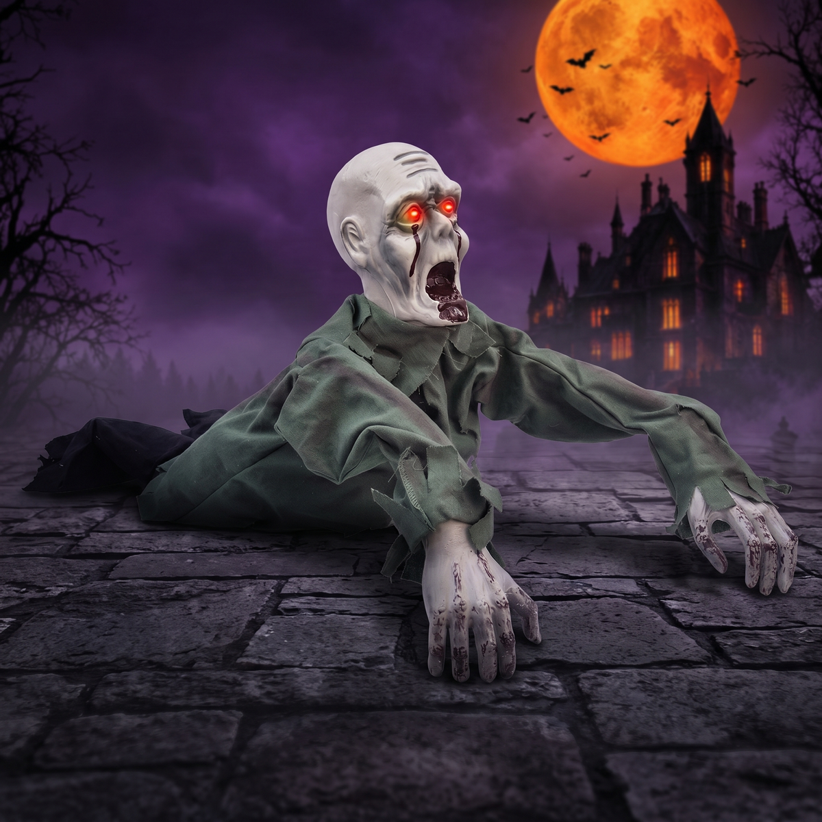 Halloween haunted house escape room decorations — Hallowicked hero (SUPRRPF00000)