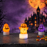 Halloween Electronic Pumpkin Ghost Light Decorations — Hallowicked hero (SUHODTV00122)