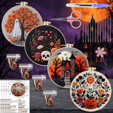 Halloween Embroidery Craft Kit — Hallowicked hero (SUEDLCK00044)