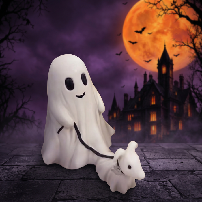 Halloween Ghost Lamb Decor — Hallowicked hero (SUHODTF00053)