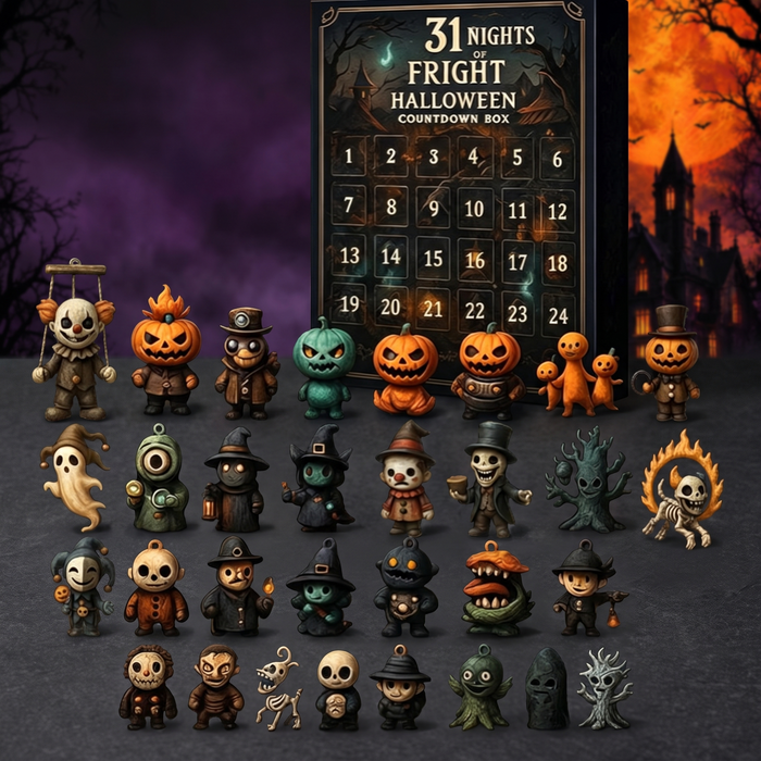 Halloween Countdown Blind Box with 3D PVC Figures — Hallowicked hero (SUACAAB00017)
