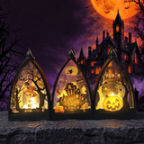 Halloween Pumpkin Lanterns LED Handheld Lights for Kids Party Decorations — Hallowicked hero (SUCAHCC00145)