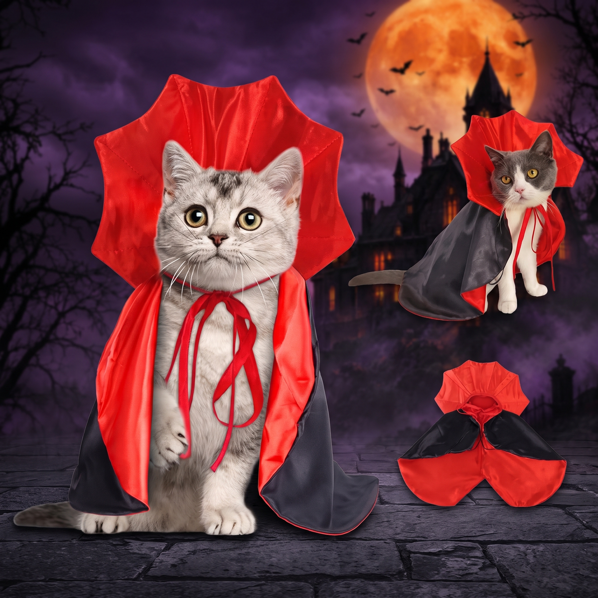 Halloween Pet Cape — Hallowicked hero (SUPEGDA00092)