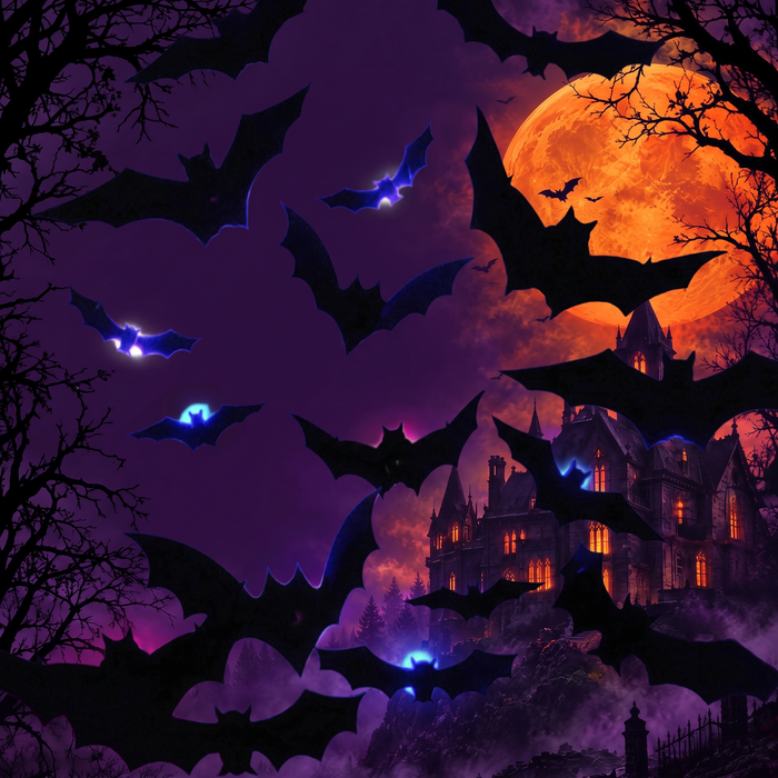 Halloween LED wall stickers — Hallowicked hero (SUHODWD00015)