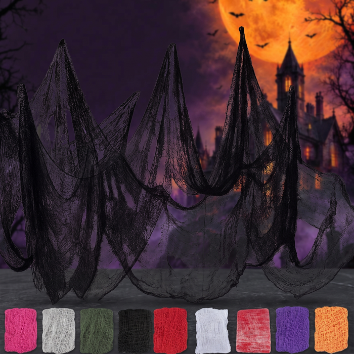 Halloween Decorative Gauze Cloth for Horror Atmosphere — Hallowicked hero (SUFATFQ00000)