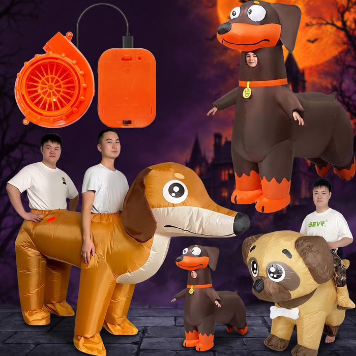 Inflatable Dog Costume for Halloween — Hallowicked hero (SUKITKI00005)