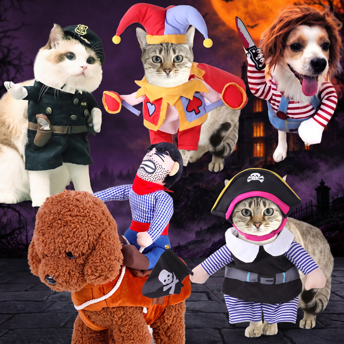 Funny Pet Halloween Costumes — Hallowicked hero (SUPEGDA00080)