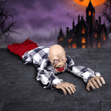 Halloween Voice Controlled Creeping Ghost Decoration — Hallowicked hero (SUPRRPE00003)