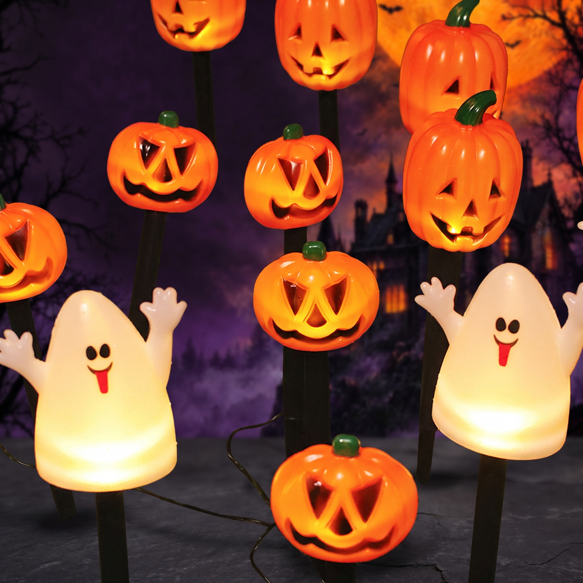 Halloween Solar LED Garden Lights — Hallowicked hero (SUCAHCC00103)