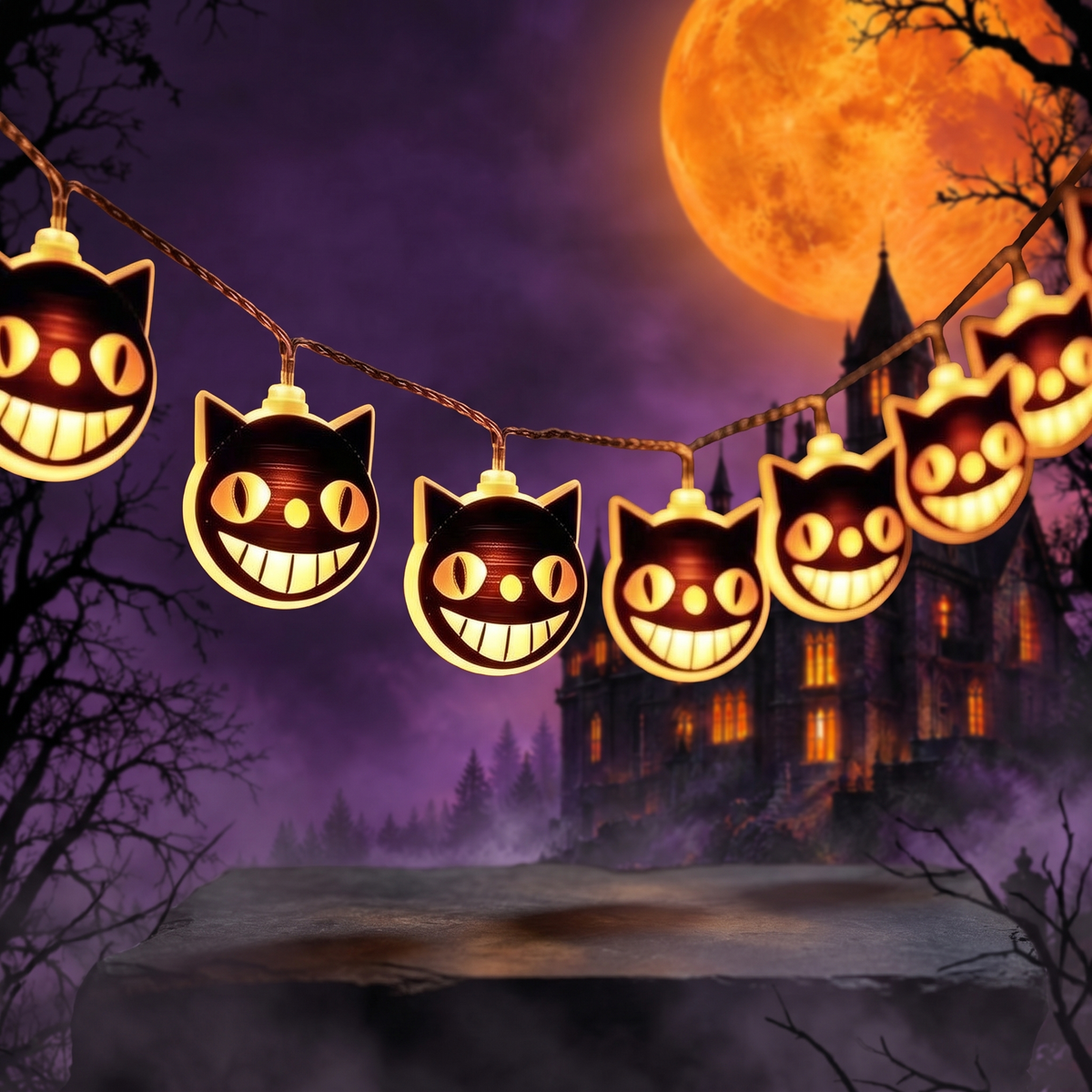 Halloween Light String Scene Decoration — Hallowicked hero (SUSMHSL00014)